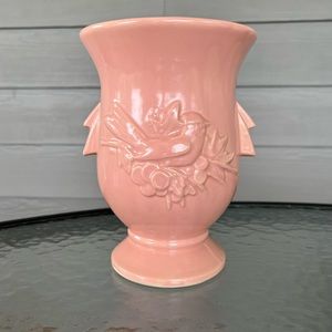 McCoy Cardinal Vase 1940s